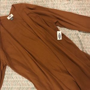 Old navy - never worn, burnt orange cardigan